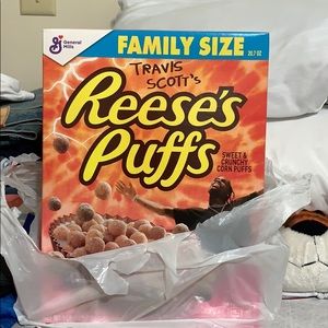 Travis Scott limited cereal collectible